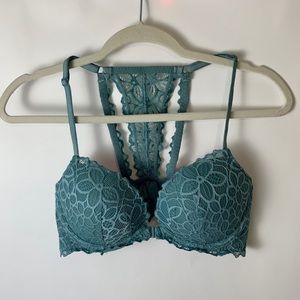 SOLD victoria’s secret pink 36c blue bralette💓
